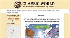 Desktop Screenshot of classicworldrugs.net